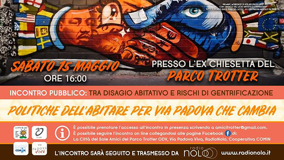 via Padova che cambia