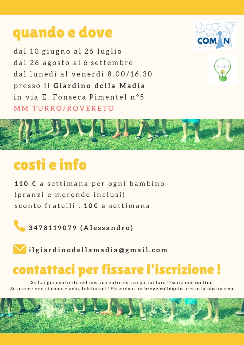 Centro Estivo Madia 2019