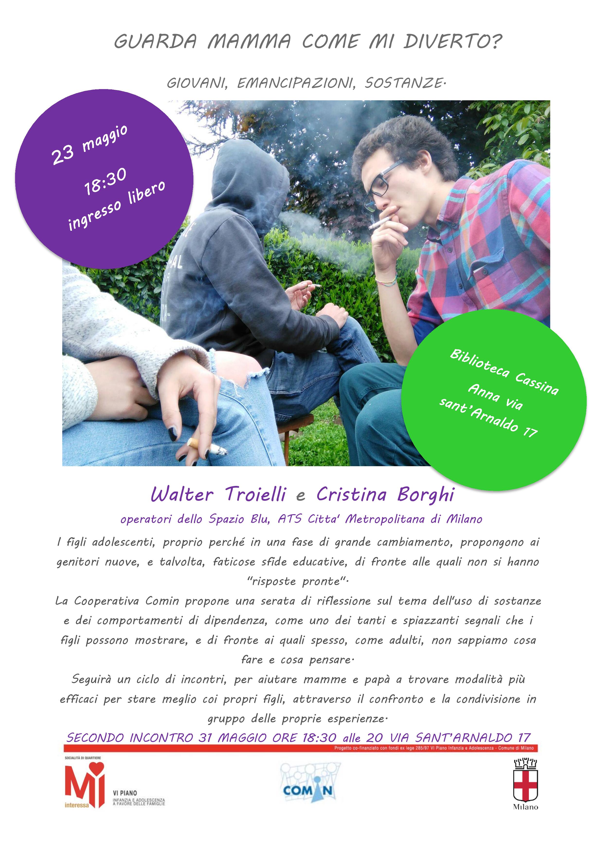 guarda mamma come mi diverto