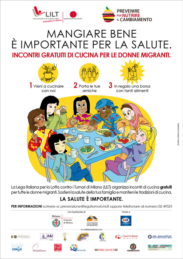 prevenire alimentazione donne migranti